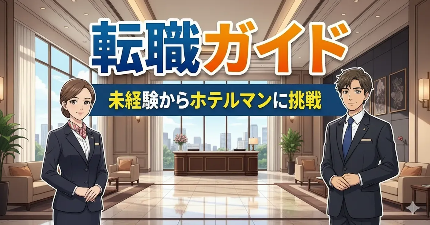 ホテルスタッフ 完全ガイド｜未経験から始める転職・キャリアアップの全知識