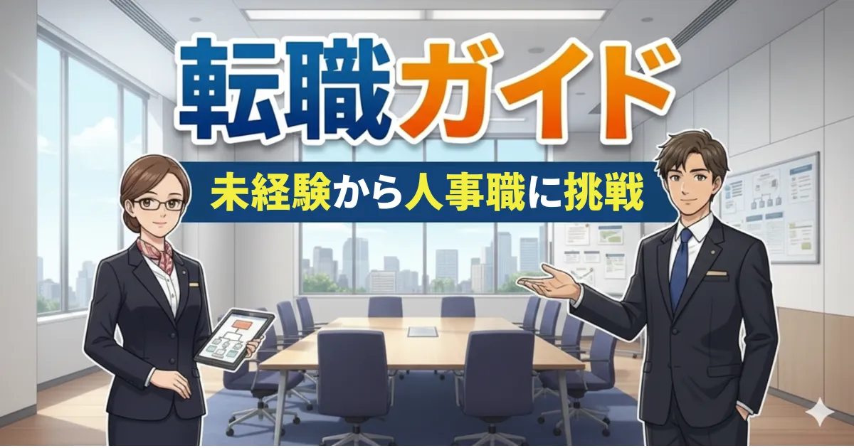 人事 完全ガイド｜未経験からの転職・仕事内容・年収・キャリアパスのすべて