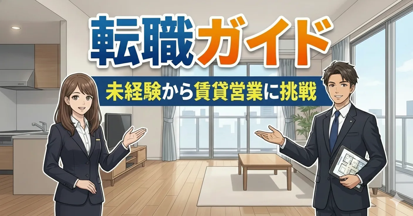 賃貸営業 完全ガイド|未経験転職・仕事内容・年収・向いている人のすべて