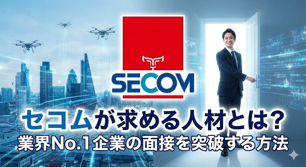 セコムが求める人材とは?業界No.1企業の面接を突破する方法