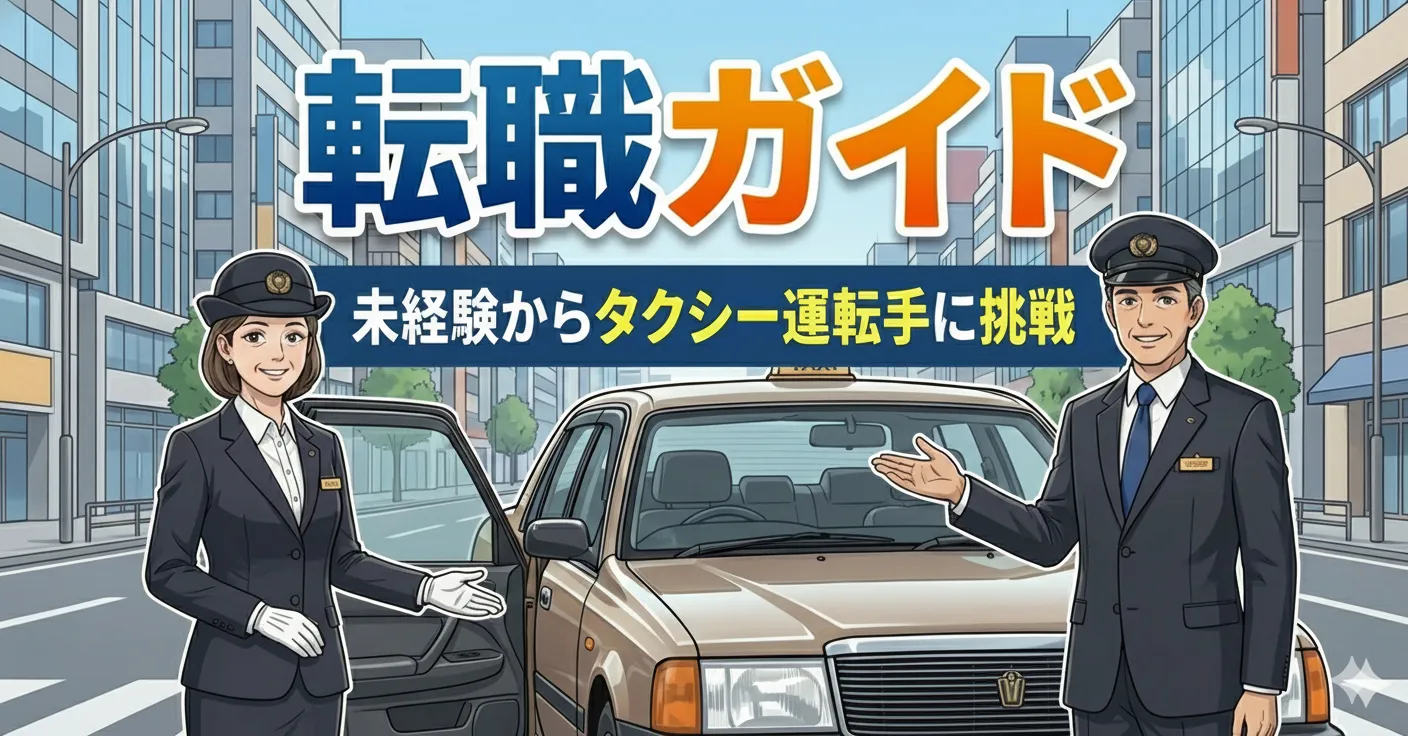 タクシードライバー 完全ガイド|未経験転職・年収・仕事内容から成功のコツまですべてを徹底解説